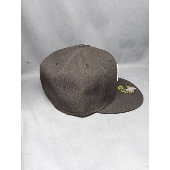 New Era 59Fifty Los Angeles Dodgers Fitted Cap Black Size 7 3/8 NEW WITH TAGS! - Picture 3 of 7